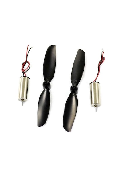 Amirelektronix-820 Çekirdeksiz Dc Motor (2 Adet + 2 Pervane) (Mini Drone Motoru)