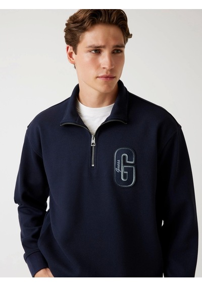 Guess Harris Erkek Lacivert Sweatshirt M5bq18k0552-g7v2 Lacivert