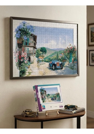 My Ride Ve Limana Karşı İkili Set - 1000 + 500 Parça İkili Puzzle Seti