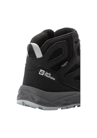 Jack Wolfskin Woodland 2 Texapore Mid Çocuk Outdoor Bot Renkli Antrasit