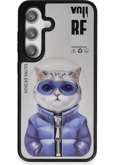 Joko Samsung Galaxy S24 Fun Magsafe Kapak - Titan Gri-2