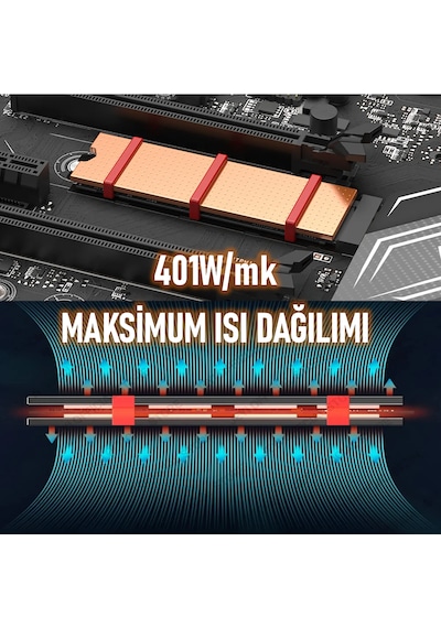 Jeyı Copper2 Dizüstü Masaüstü M.2 Nvme/sata Ssd Soğutucu Heatsink