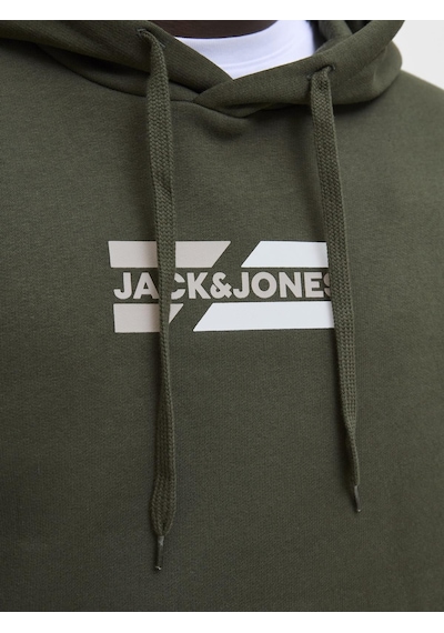 Jack & Jones Jjcorp Graphıc Sweat Hood Noos Cok Renklı
