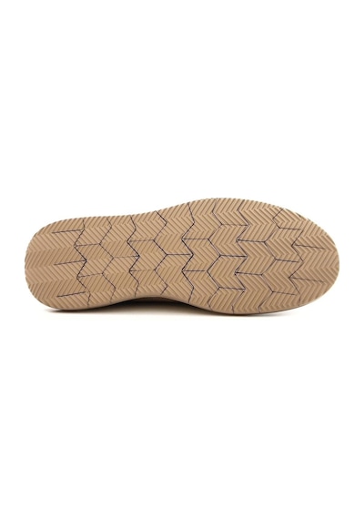 Greyder 64696 Erkek Hakiki Deri Baskılı Lastikli Comfort Casual Ayakkabı Bej