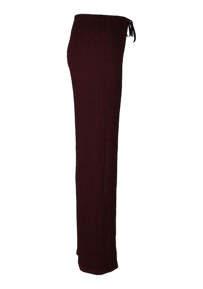 Trender Gofre Bordo Kadın Pantolon 2498 Bordo