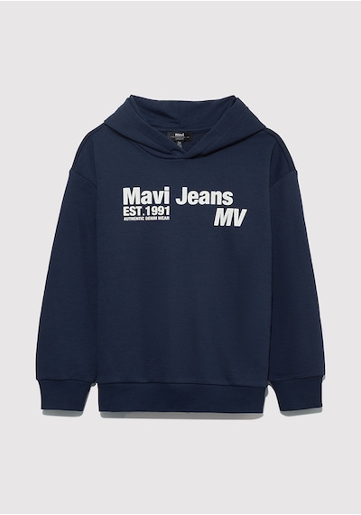 Mavi - Lacivert Sweatshirt 6s10141-82318 Lacivert