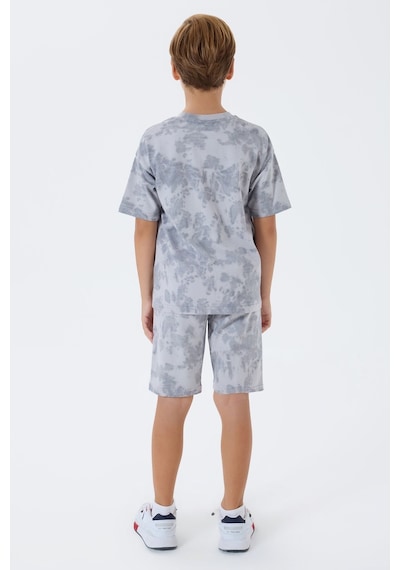 U.s. Polo Assn. Erkek Çocuk Gri Bermuda Takım Us2438-c-v1 Gri