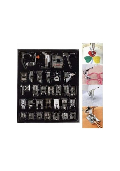 İşkur Makina Beyaz Ev Tipi Aile Dikiş Makinası 32 Parça Ayak Seti Mekanik İthalatçı  2 Yıl, 0785614012556yenı-serı-2024