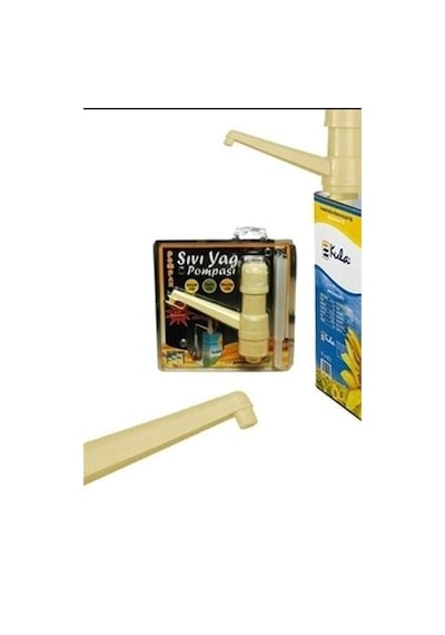 Vakumlu Çift Çekvalfli 30 Cm Sıvı Yağ Pompası - Mutfak Şişe Pompa Aksesuarı Bx-313491 Diğer
