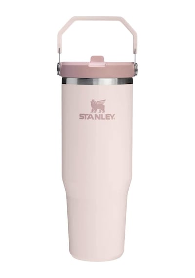 Stanley The Iceflow Flip Straw 2.0 Tumbler 0.89l / 30oz Rose Quartz Termos As1012043070 Turuncu