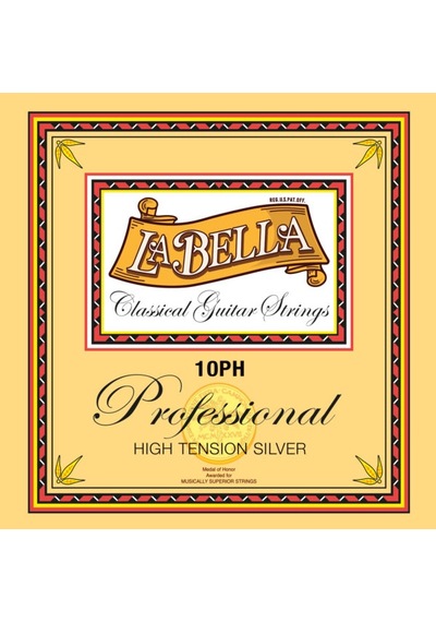 La Bella 10ph Professional Klasik Gitar Teli Profesyonel - Konser Serisi High Tension Sert , Gümüş Kaplama Sargı, Naylon Çekirdek Ve Kristal Tizler Ölçüler: Standart Klasik Gitar Ölçüsü La Bella 10ph Professional Klasik Gitar Teli Profesyonel - Konser Serisi High Tension Sert , Gümüş Kaplama Sargı, Naylon Çekirdek Ve Kristal Tizler Ölçüler: Standart Klasik Gitar Ölçüsü