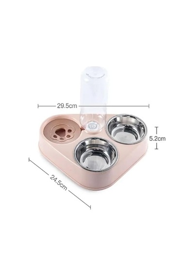 Mega Paket Büyük Boy Kedi Tuvaleti+kedi Koku Giderici+mama Su Kabı Yeşil