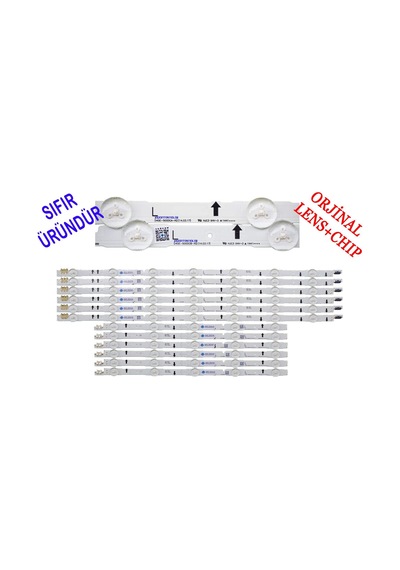 Samsung Uyumlu Ue50J5170 Ue50J5500 Ue50J5570Su Led Bar D4Ge-500Dcb