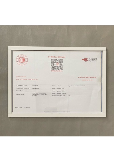 Beyaz Sertifika&diploma Çerçevesi