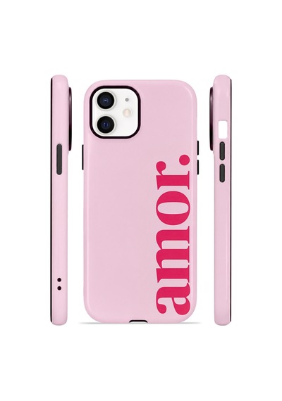 Apple iPhone Uyumlu 11 Vorian Çift Katmanlı Magsafe Kılıf Amour Pink