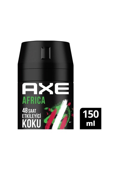 Tedar 2 Adet Axe Africa Erkek Deodorant Sprey 150 Ml Najmaddin Amber