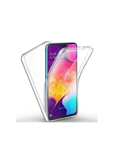 Galaxy A70 Kılıf Zore Enjoy Kapak Renksiz