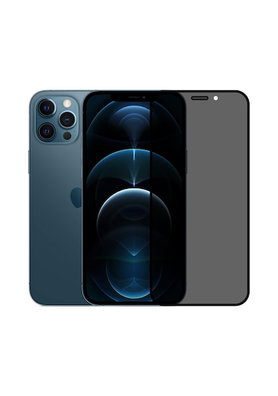 Safeus Tam Kaplayan Hayalet Parmak İzi Bırakmayan Safir Ekran Koruyucu Cam , Apple Uyumlu iPhone 12 Pro Max İle