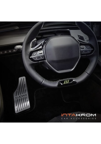 intakrom Peugeot 508 Krom Ayak Dinlendirme Pedalı 2018 - 2022 intakrom Peugeot 508 Krom Ayak Dinlendirme Pedalı 2018 - 2022