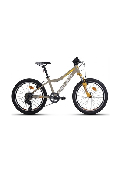 Carraro Speed 200 20 Jant 7 Vites V Çocuk Bisikleti Bronz Sarı Beyaz