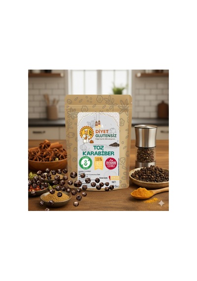 Glutensiz Toz Karabiber 100 G