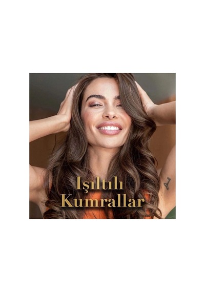 Hubrendy Tedarik Single Tüp Boya Saç Boyası Açık Kestane 5/4