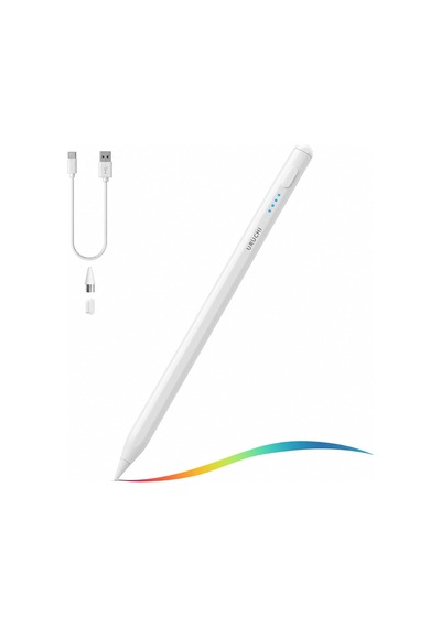 Aktif Stylus Kalem, İpad, İphone Ve Android Tabletler İle Uyumlu, 4 Led Işıklı Pil Göstergesi, Usb-c Şarjlı, Bluetooth Gerektirmez, Hassas Kapasitif Dokunmatik Kalem, Beyaz Belirtilmemiş Aktif Stylus Kalem, İpad, İphone Ve Android Tabletler İle Uyumlu, 4 Led Işıklı Pil Göstergesi, Usb-c Şarjlı, Bluetooth Gerektirmez, Hassas Kapasitif Dokunmatik Kalem, Beyaz Belirtilmemiş