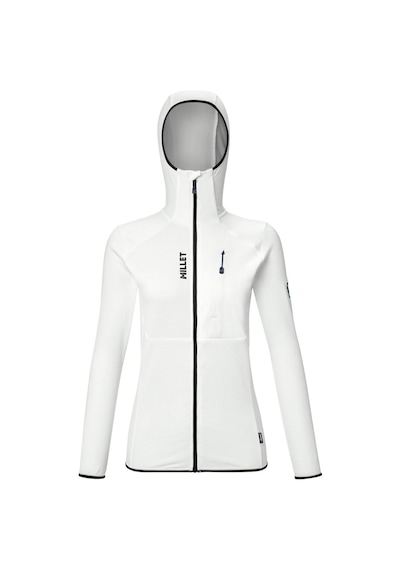 Millet T Icon Grıd Kapşonlu Polar Ceket Kadın Mıv10774 N8014 Gri