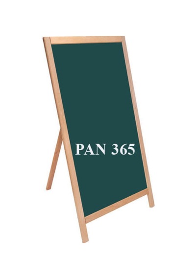 Ahşap Ayaklı Yazı Tahtası Pan365 Yeşil