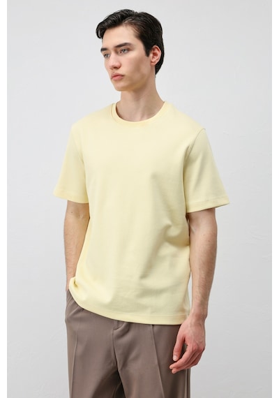 Antioch Regular Fit Basic Erkek T-shirt Sarı
