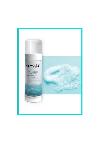 Dermokil Exfoliating Aha+Bha Niacinamide Yüz Temizleme Köpüğü 150 ML