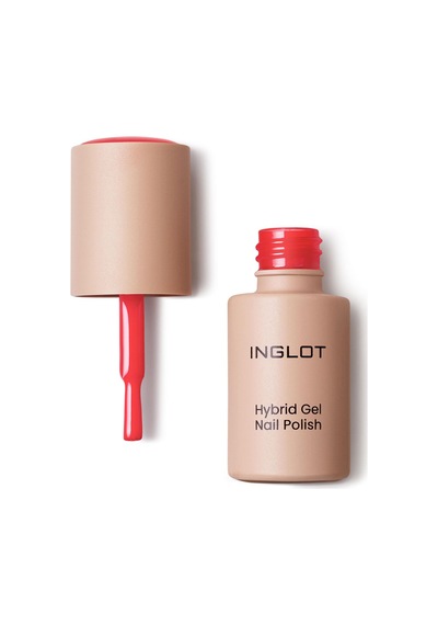 Inglot Oje Hybrid Gel Nail Polish 314 Neon Coral