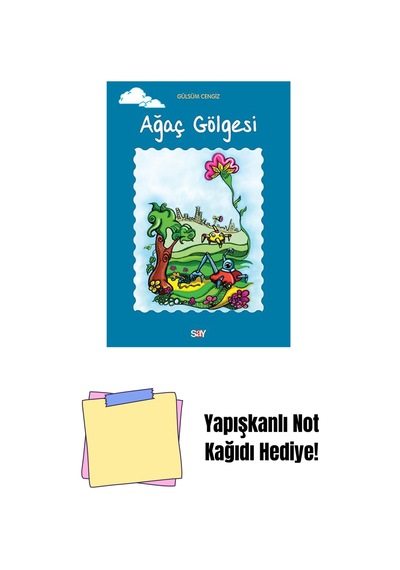 Ağaç Gölgesi + Yapışkanlı Not Kağıdı