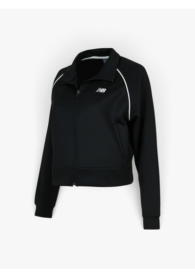New Balance Nb Lıfestyle Women Full Zıp Kadın Siyah Sweatshirt - Wnj3626