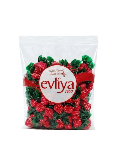 Çilekli Torbacık Sert Şeker 1000g