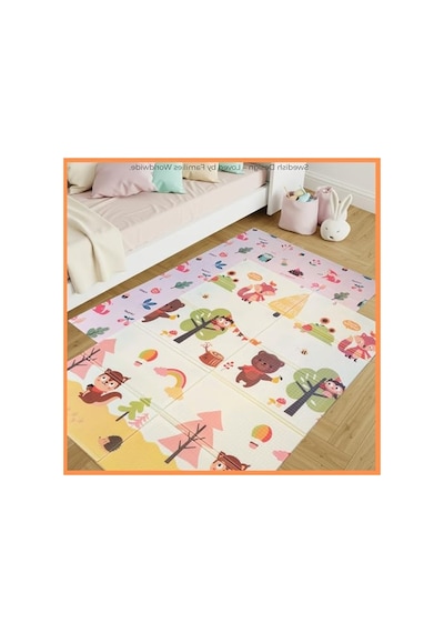 180x150 Cm Katlanabilir Oyun Halısı İle Eğlenceli Oyun Alanı
