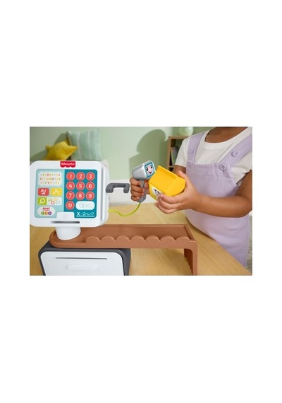 Fisher-price Eğlen Ve Öğren Market Kasası Birden Fazla Dil Desteğiyle Yürüme Çağındaki Çocuklar