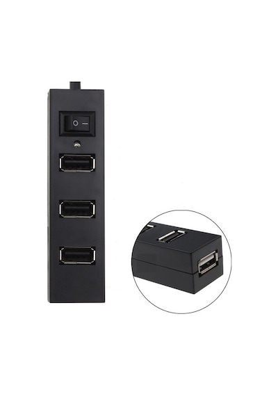 4 Port Usb Çoğaltıcı Çoklayıcı Hub Dişi Çoklama Switch 4862A