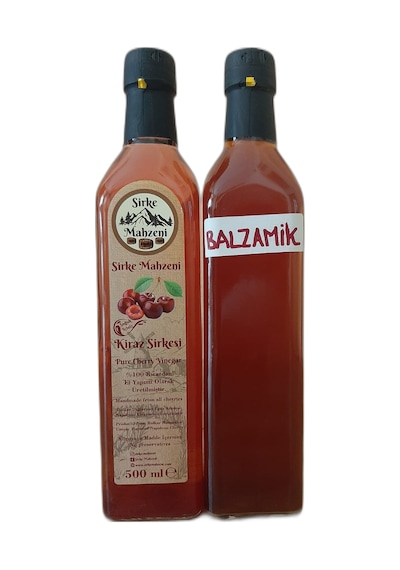 Sirke Mahzeni Kiraz + Balzamik 2 x 500 ML