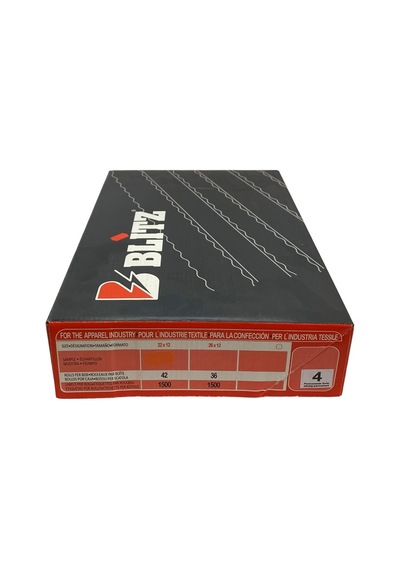 Etiketleme Makinesi 4 No Turuncu Etiket / 12x22 42adet
