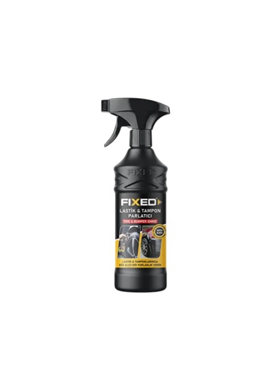 Sgs Fixed F-110 Lastik Ve Mat Tampon Parlatıcı Sprey 500 Ml - Derin Siyahlık Ve Uv Koruma