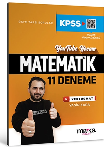 KPSS MatemaWk Youtube Hocam 11 Deneme- Marka Yayınları