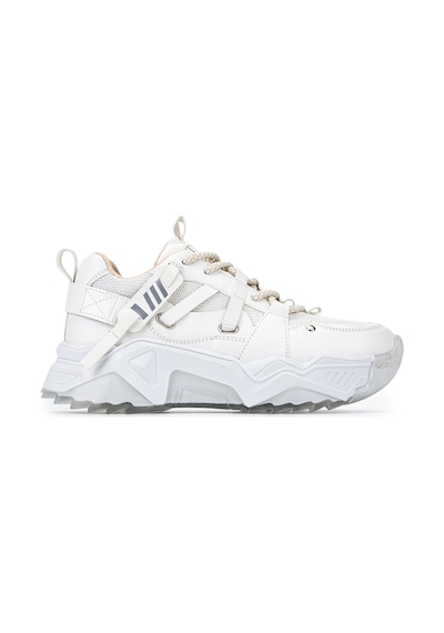 Tamer Tanca Kadın Suni Deri Beyaz Sneakers & Spor Ayakkabı 936 65160 Bn Ayk Sk23/24 Beyaz/bej