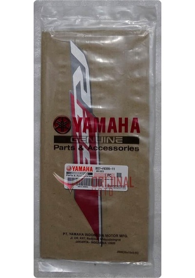 Yamaha Yzf-r25 2019 Sağ Panel 2 Stıcker Mat Kırmızı
