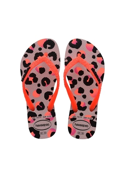 Havaianas Kıds Slım Glıtter Trendy Simli Parmak Arası Kız Çocuk Terlik 4146976 6386 PEMBE