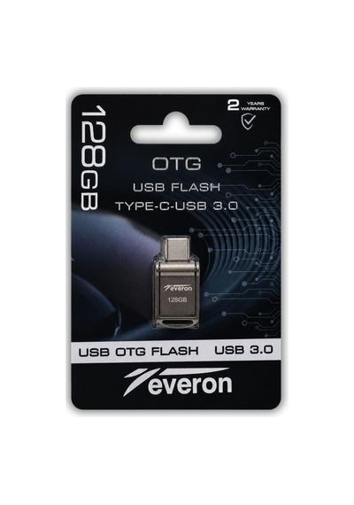 Everon 128gb Typec Usb Otg 3.0 Metal Flash Bellek