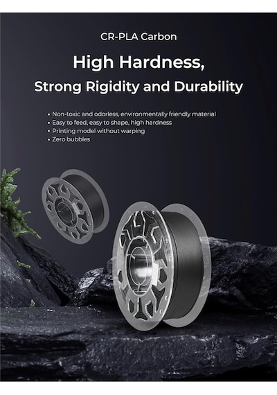 Creality Cr-pla Carbon Karbon Fiber Filament 1,75 Mm 1 Kg - Urhanshop Gönderimli