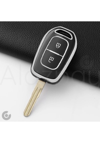 Renault Clio Megane Scenic Twingo Laguna Dacia Duster Dokker Logan Tpu Anahtar Kılıfı Syh Gümüş