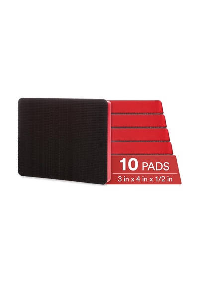 Hookit Pad 20433, 7,62 Cm X 10,16 Cm Kırmızı Köpük 7,62 Cm X 10,16 Cm