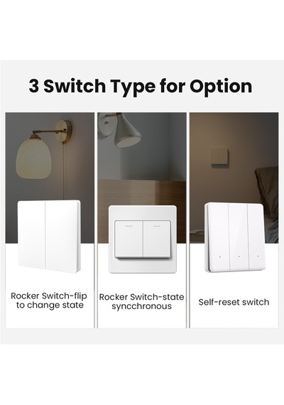 Avatto Tuya 2ch Zigbee Anahtar 2 Kanal Zigbee Röle 1 ADET